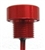 07225249...ALUMINUM BASIC PIEZO SWITCH, 12MM, NON-ILLUMINATED, 7MM ELEVATED HEAD, RED ANODIZED