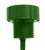 07225250...ALUMINUM BASIC PIEZO SWITCH, 12MM, NON-ILLUMINATED, 7MM ELEVATED HEAD, GREEN ANODIZED