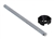 14001232...SOCOMEC SHAFT, 320MM (12.6") LENGTH, 12 X 12 MM SHAFT SIZE, FOR USE WITH S3 TYPE HANDLES