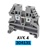 304131...FEED-THROUGH TERMINAL AVK 4, 600V, 6MM WIDTH, 26-10AWG UL, 30AMP, BLUE COLOR