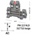 317710...SCREW TYPE DOUBLE-DECK TERMINAL, PIK 2,5 NLD, 220VAC, 5MM WIDTH, 26-12AWG UL, 20AMP, BEIGE COLOR