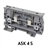 351120...ASK 4 S, SCREW TYPE FUSE TERMINAL FOR AMERICAN STANDARDS, 600V, 6.3A, 22-8AWG UL, WIDTH 10MM, COLOR BEIGE