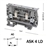 351719...ASK 4 LD, FUSE TERMINAL FOR AMERICAN STANDARDS, 6,3A, 22-8AWG UL, WIDTH 10MM, 24VAC