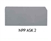 450049...END PLATE NPP ASK 2, GREY COLOR