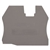 450179...END PLATE NPP AVK 4 C, GREY