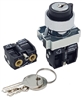 BG2-A-1...2 POSITION SELECTOR SWITCH,  <b>DETENTED,</b> 1 PC NON-PASSING VALVE, <B>10-32 FEMALE THREADED FITTING</B>