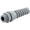 CF13NR-GY...Gray Nylon Reduced 1/2" NPT Strain Relief Flexible Fittings