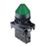 L2RR-L2GL...Ø22/25 PILOT LAMP, HORN HEAD EXTENDED TYPE, NF GREEN ILLUMINATED, LED BLOCK 100-220VAC