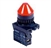 L2RR-L2RD...Ø22/25 PILOT LAMP, HORN HEAD EXTENDED TYPE, NF RED ILLUMINATED, LED BLOCK 12-24V AC/DC