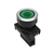 L3RF-L3GD...Ø30 PILOT LAMP,  FLAT ROUND TYPE, GREEN ILLUMINATED, LED BLOCK 12-24V DC/AC