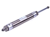 NPB1-1/4X6SUT...AIRTAC MINI CYLINDER, DOUBLE ACTING 1-1/4" BORE 6" STROKE,FLAT END TYPE  WITH MAGNET