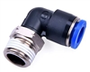 NPL1/2-1/2...AIRTAC NPL PUSH TO CONNECT FITTING MALE ELBOW, 1/2" TUBE,  1/2"NPT <B>ORDER IN QUANTITIES OF 10PCS <B/>