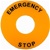 RB2-AY9330...LEGEND,EMERGENCY STOP,ALUMINUM,60MM