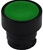 RB2-BA37...FLUSH PUSH BUTTON, SPRING RETURN WITH BLACK METAL BEZEL, NON-ILLUMINATED, GREEN COLOR