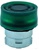 RB2-BP3...BOOTED PUSH BUTTON, SPRING RETURN, IP66, NON-ILLUMINATED, GREEN COLOR