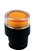 RB2-BW357...FLUSH PUSH BUTTON, SPRING RETURN, FOR INCANDESCENT & LED BULBS, AMBER COLOR