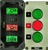 RC-3M321...3 STATION BOX, METAL, SPRING RETURN, N-O + N-C + N-O CONTACT SCHEME, UP-STOP-DOWN MARKING ON LEGEND