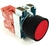 RCB2-BA472...FLUSH PUSH BUTTON ASSEMBLY: INCLUDES RED FLUSH PUSH BUTTON WITH BLACK  METAL BEZEL + FIXING COLLAR + N-C CONTACT