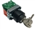 RCB2-BG775...3 POSITION KEY SWITCH ASSEMBLY - INCLUDES OPERATING HEAD (SPRING TO CENTER FROM R-L TYPE, CENTER POSITION) + FIXING COLLAR + N-O & N-C CONTACT