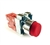 RCB2-BL42...PROJECTING PUSH BUTTON ASSEMBLY INCLUDES: PROJECTING PUSH BUTTON OPERATING HEAD (RED) + FIXING COLLAR + N-C CONTACT