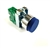 RCB2-BL61...PROJECTING PUSH BUTTON ASSEMBLY INCLUDES: PROJECTING PUSH BUTTON OPERATING HEAD (BLUE) + FIXING COLLAR + N-O CONTACT