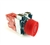 RCB2-BP42...BOOTED PUSH BUTTON ASSEMBLY - INCLUDES BOOTED PUSH BUTTON OPERATING HEAD (RED COLOR) + FIXING COLLAR + N-C CONTACT