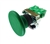 RCB2-BR371...60MM GREEN MUSHROOM HEAD PUSH BUTTON ASSEMBLY: INCLUDES MUSHROOM HEAD OPERATING PUSH BUTTON + FIXING COLLAR + N-O CONTACT