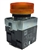 RCB2-BV05-24...PILOT LIGHT ASSEMBLY, 24AC/DC - INCLUDES PILOT LIGHT HEAD (AMBER) + BODY ASSEMBLY (INCANDESCENT BULB, 24AC/DC)