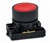 RCP2-BA4...FLUSH PLASTIC PUSH BUTTON, SPRING RETURN, NON-ILLUMINATED, WITH CARRIER, RED COLOR