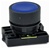 RCP2-BA6...FLUSH PLASTIC PUSH BUTTON, SPRING RETURN, NON-ILLUMINATED, WITH CARRIER, BLUE COLOR