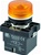 RCP2-BVL75-110...LED TYPE PILOT LAMP - 110AC, PLASTIC (INTEGRAL CKT & CLUSTER TYPE), AMBER COLOR