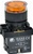 RCP2-BWL357-110...FLUSH ILLUMINATED LED TYPE PUSH BUTTON ACTUATOR-110AC, AMBER COLOR