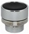 RM2-BA2...FLUSH METAL PUSH BUTTON, SPRING RETURN, BLACK COLOR