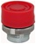 RM2-BP4...BOOTED METAL PUSH BUTTON, SPRING RETURN, RED COLOR