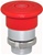 RM2-BT43...MUSHROOM HEAD METAL PUSH BUTTON, PUSH TO STAY - PULL TO RELEASE, 40MM, RED (Pre-Marked) COLOR