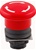 RP2-BS54...MUSHROOM HEAD PLASTIC PUSH BUTTON, TURN TO RELEASE TYPE, RED COLOR, 40MM KNOB SIZE