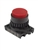 S2PR-E1R...Ø22/25 RAISED ROUND PUSH BUTTON, EXTENDED BUTTON, NON-FLUSH, NON-ILLUMINATED SPRING RETURN, RED