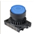 S2PR-E3B...Ø22/25 RAISED ROUND PUSH BUTTON, EXTENDED BUTTON TYPE, ILLUMINATED BLUE