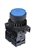 S2PR-E3B2AD...Ø22/25  ROUND BLUE ILLUMINATED PUSH BUTTON ASSEMBLY, EXTENDED BUTTON TYPE, ONE LED BLOCK 12-24V DC/AC, TWO NORMALLY OPEN CONTACTS