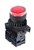 S2PR-E3R2AD...Ø22/25 RAISED ROUND PUSH BUTTON ASSEMBLY, RED ILLUMINATED EXTENDED BUTTON TYPE, ONE LED BLOCK 12-24V AC/DC 50/60Hz, TWO NORMALLY OPEN CONTACTS