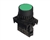 S2PR-P1GB...Ø22/25 ROUND PUSH BUTTON, EXTENDED TYPE, GREEN NON-ILLUMINATED SPRING RETURN, ONE NORMALLY CLOSED CONTACT