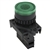 S2PR-P3GAD...Ø22/25 ROUND PUSH BUTTON, EXTENDED TYPE, ONE LED BLOCK 12-24V DC/AC, 1 NORMALLY OPEN CONTACT, ILLUMINATED GREEN