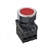 S3PF-P1R2AB...Ø30 FLAT ROUND PUSH BUTTON ASSEMBLY, FLUSH, EXTENDED, NON-ILLUMINATED, SPRING RETURN, RED COLOR, TWO NORMALLY OPEN & ONE NORMALLY CLOSED CONTACTS