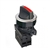 S3SF-S5RAB...Ø30 SELECTOR SWITCH ASSEMBLY, STANDARD SHORT LEVER, FLUSH, 3 POSITION SPRING RETURN, TWO-WAY, WITH ONE NORMALLY OPEN & ONE NORMALLY CLOSED CONTACTS