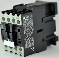 TC1-D1801-E7...3 POLE CONTACTOR 48/50-60VAC OPERATING COIL, N C AUX CONTACT