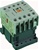 TC1-M0901-G6...MINI CONTACTOR 120/60V, SCREW CLAMP TYPE, AC COIL, 3NO MAIN CONTACTS, 1NC AUX CONTACT