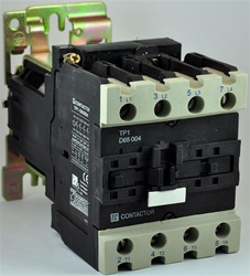 TP1-D65004-FD...4 POLE CONTACTOR 110VDC OPERATING COIL, 4 NORMALLY OPEN, 0 NORMALLY CLOSED